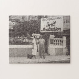 Puzzle Viaje de la pareja Riviera Francesa Cannes 1930