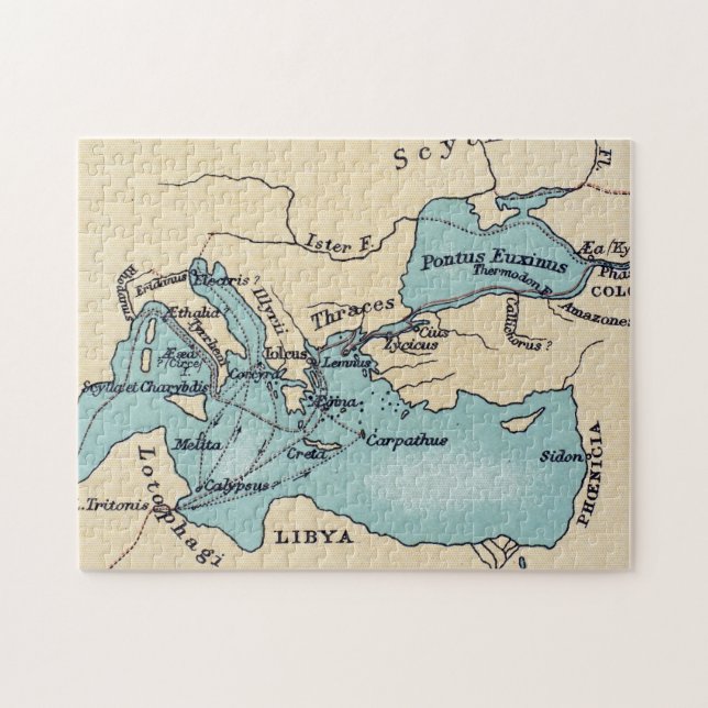 PUZZLE VIAJE DE LOS ARGONAUTAS (Horizontal)