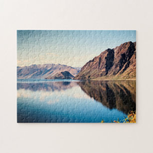 Puzzle Viaje de Nueva Zelanda en el lago Hawea