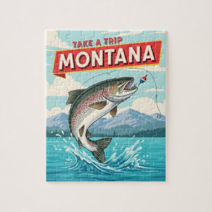 Puzzle viaje de pesca a Montana