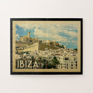 Puzzle Viaje del vintage de Ibiza España