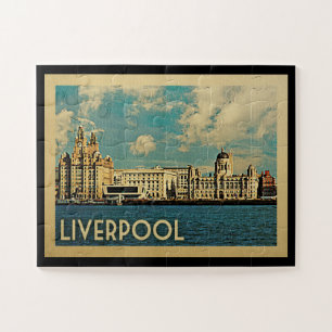 Puzzle Viaje del vintage de Liverpool