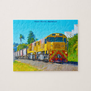 Puzzle Viaje en Tren Brisbane