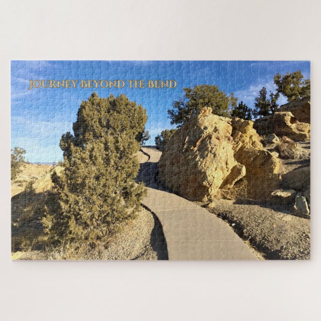 Puzzle Viaje más allá de la curva - tranquilos rompecabez (Horizontal)