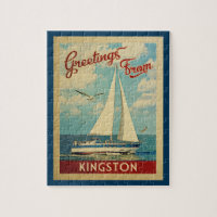 Viaje Nueva York del vintage del velero de