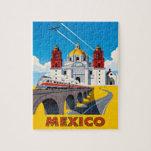 Puzzle Viaje vintage a México