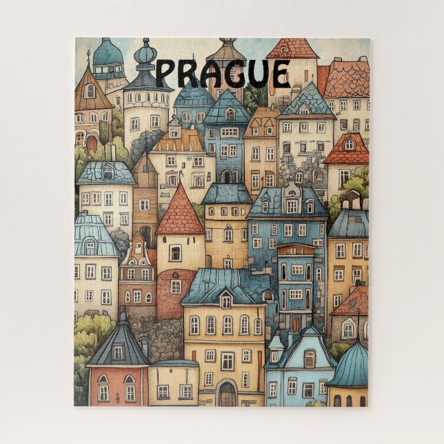 Puzzle Viajes a Praga República Checa (Vertical)