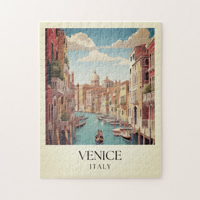Puzzle Viajes a Venecia Italia (Vertical)