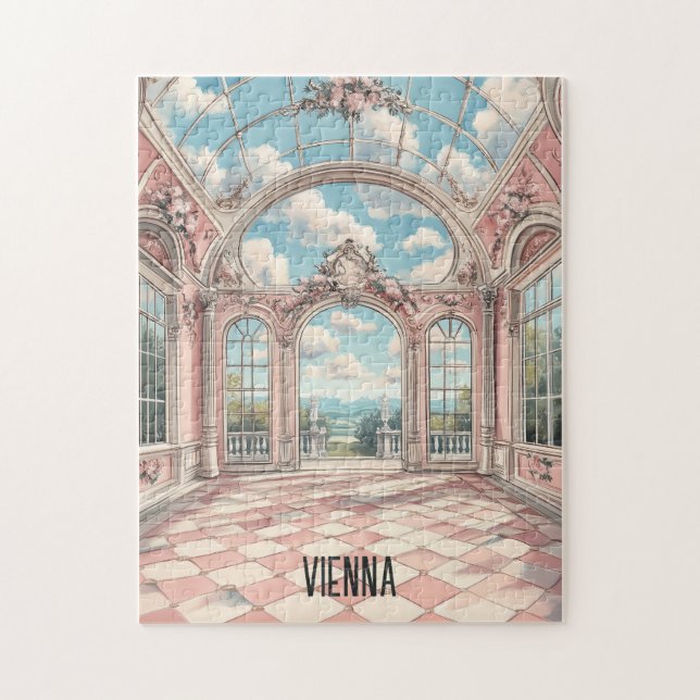 Puzzle Viajes a Viena Austria (Vertical)