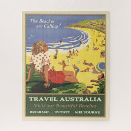Puzzle Viajes Australia: Las playas