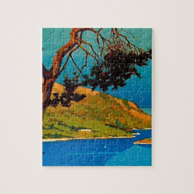 Puzzle Viajes costeros de California (Vertical)