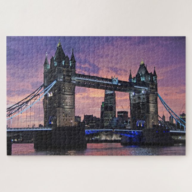 Puzzle Viajes de arte por el puente LondonTower (Horizontal)