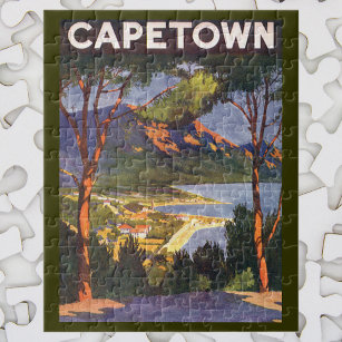 Puzzle Viajes de época, Ciudad del Cabo, una ciudad en Su