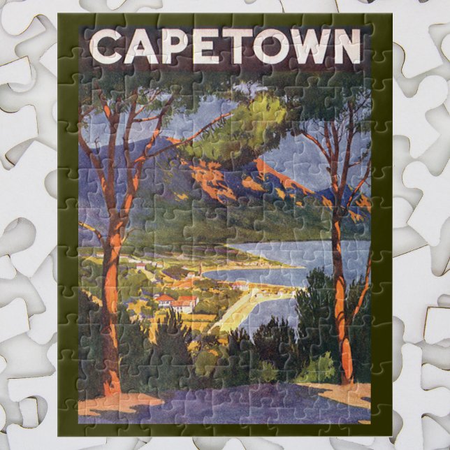 Puzzle Viajes de época, Ciudad del Cabo, una ciudad en Su (Subido por el creador)