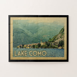 Puzzle Viajes de época del Lago Como Italia