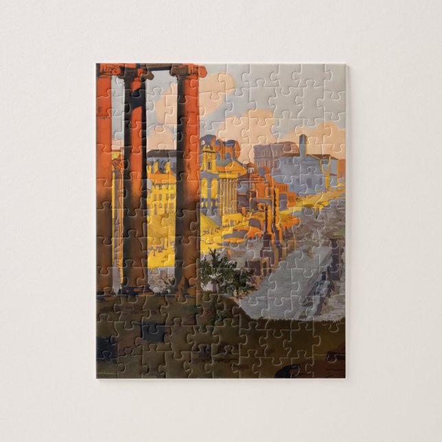 Puzzle Viajes de época Roma Italia 1920 (Vertical)