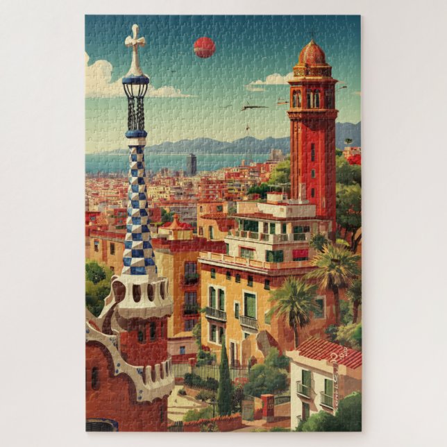 Puzzle Viajes de España (Vertical)
