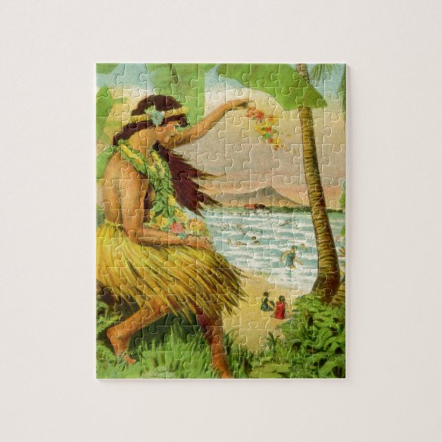 Puzzle Viajes de estilo hawaiano (Vertical)