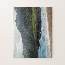 Puzzle Viajes de los surfistas hawaianos de playa