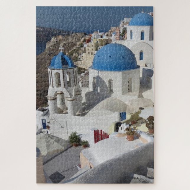 Puzzle Viajes de Mykonos Grecia (Vertical)