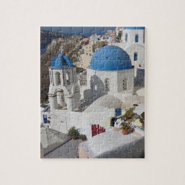 Puzzle Viajes en Mykonos Grecia (Vertical)