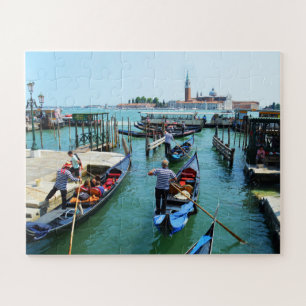 Puzzle Viajes Gondola en Venecia