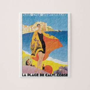 Puzzle Viajes mediterráneos de la Viñeta París Lyon