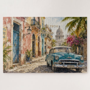 Puzzle Viajes Vintage Cuba - Saludos desde La Habana