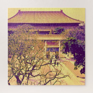 Puzzle Viajes vintage de China Ming Tombs