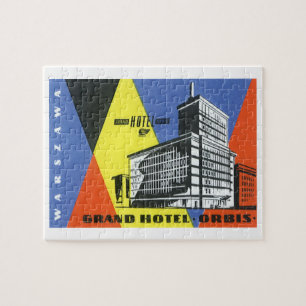 Puzzle Viajes Vintage Europa, Varsovia (Warszawa), Poloni