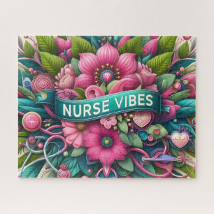 Puzzle Vibraciones de Enfermera Adorable