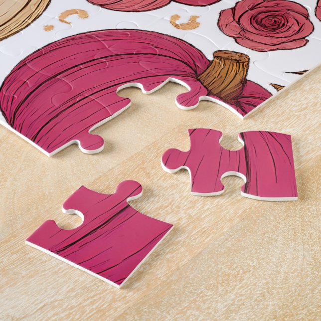 Puzzle Vibraciones Espeluznantes - Halloween  (Lado)