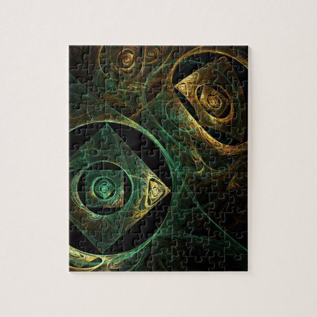 Puzzle Vibraciones mágicas Resumen de arte (Vertical)