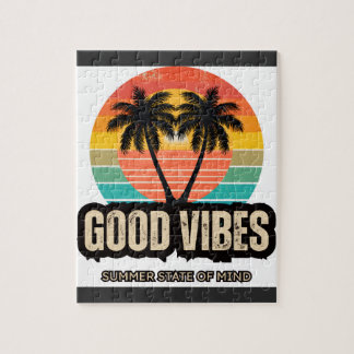 Puzzle Vibraciones Retro de Verano