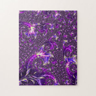 Puzzle Vibrante Colorido Trippy Groovy Boho Espiral Fract