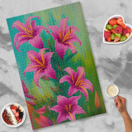 Puzzle Vibrante pintura de aceite de estilo Art Nouveau r