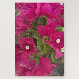 Puzzle Vibrantes Flores de Buganvilla Rosa en Floración e