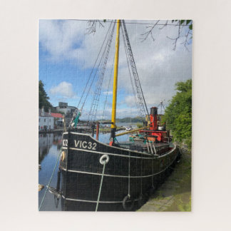 Puzzle Vic32 Puffer Boat en la cuenca del Canal de Crinan
