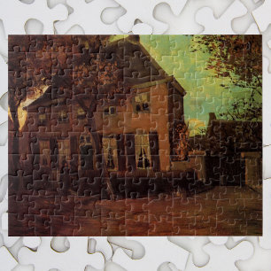 Puzzle Vicaría en Nuenen por Vincent van Gogh