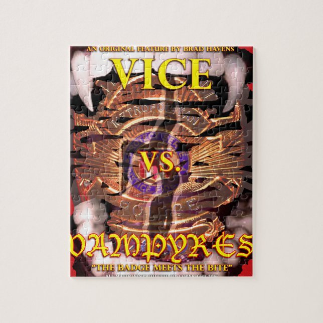 Puzzle Vice oficial vs. Vampyres Poster en un (Vertical)