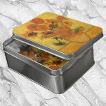 Puzzle Vicente van Gogh Vase de Vida Fija con 15 girasole<br><div class="desc">Vida: Vase con quince girasoles de Vincent van Gogh es un arte fino vintage post impresionismo naturaleza todavía vida pintura floral. Una parte de una serie de pinturas naturales con un ramo de flores de girasol amarillas y naranjas de un jardín de verano. Sobre el artista: Vincent Willem van Gogh...</div>