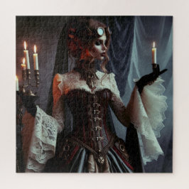 Puzzle Victoria Gothic Steampunk Elegant Lady