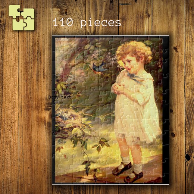 Puzzle Victoriana encantadora con pájaros (Subido por el creador)
