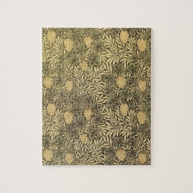 Puzzle Vid de William Morris, patrones de textiles antigu (Vertical)