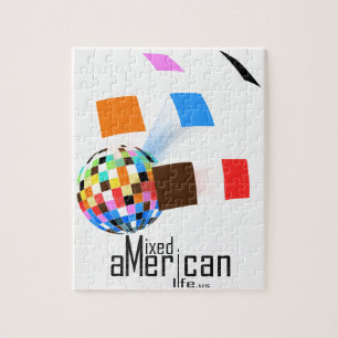 Puzzle Vida americana mezclada