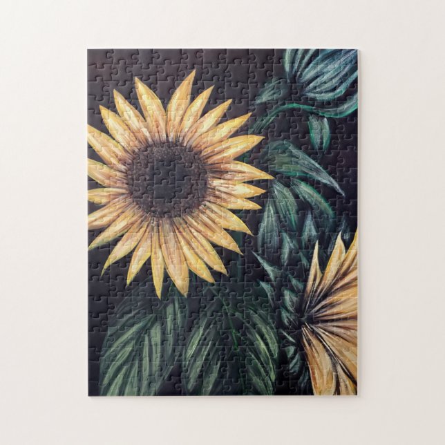 Puzzle Vida del girasol (Vertical)