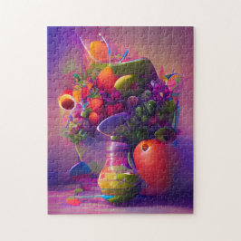 Puzzle Vida en forma abstracta