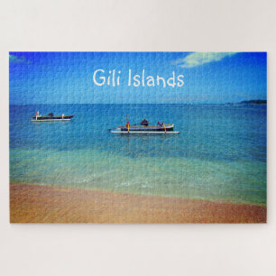 Puzzle vida en las islas gili