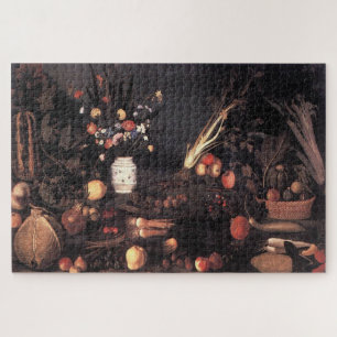 Puzzle Vida fija con flores y fruta - Caravaggio