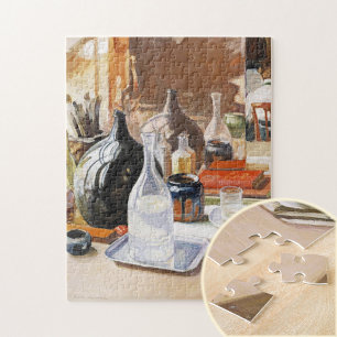 Puzzle Vida muerta, Pekka Halonen, arte